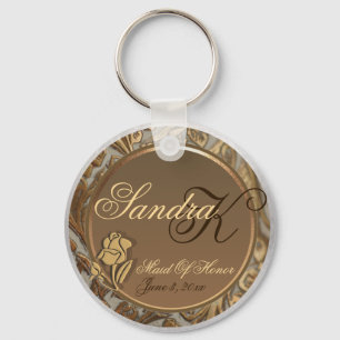 Anpassademaid of honorminnessak Keychain Nyckelring
