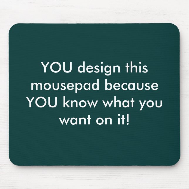 Anpassademousepad Musmatta (Framsidan)