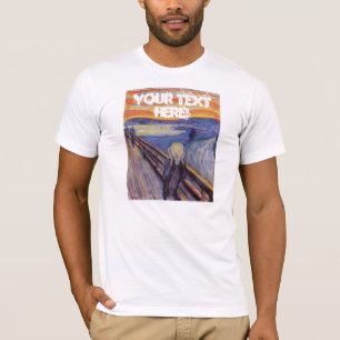 AnpassadeMunchs skri T-shirt