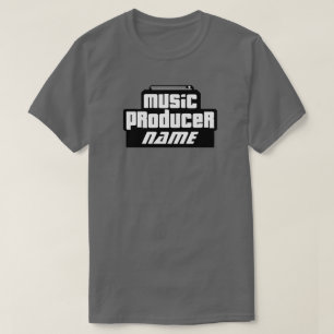 Anpassademusikproducent T-shirt
