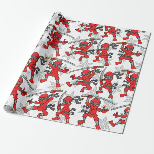 AnpassadeNinja mönster Presentpapper