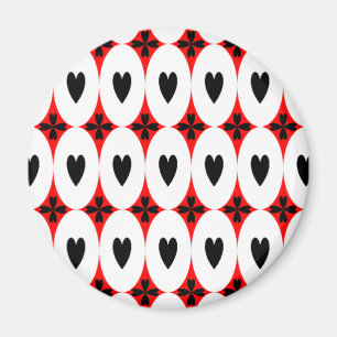 AnpassadeOvalhjärtor Magnet