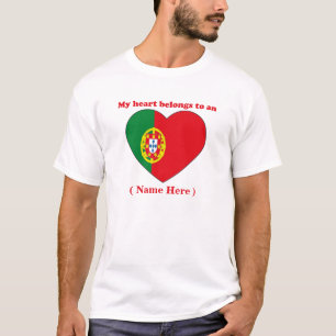 AnpassadePortugal T-tröja Tee