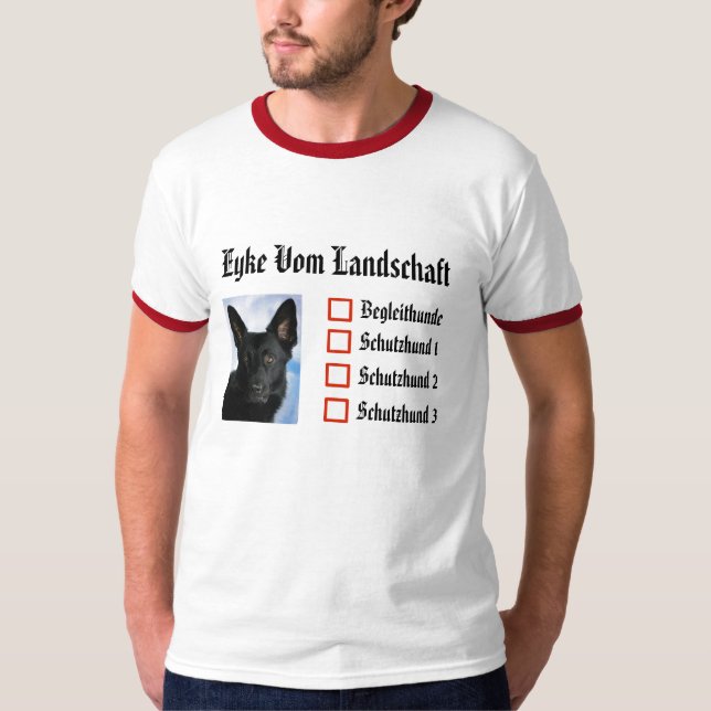 ANPASSADESchH betyg Tee Shirt (Framsida)