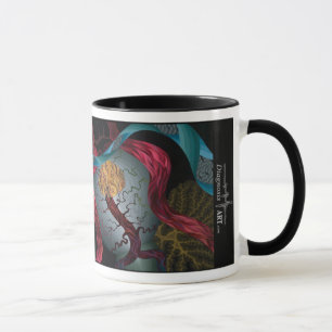 Anpassadeskallen baserar kaffemuggen! mugg