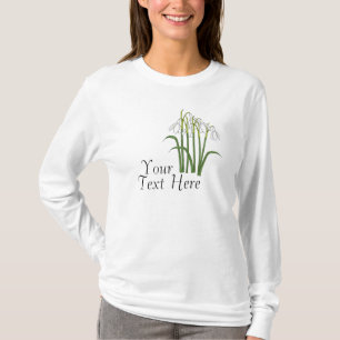 AnpassadeSnowdrop T-tröja Tee Shirt