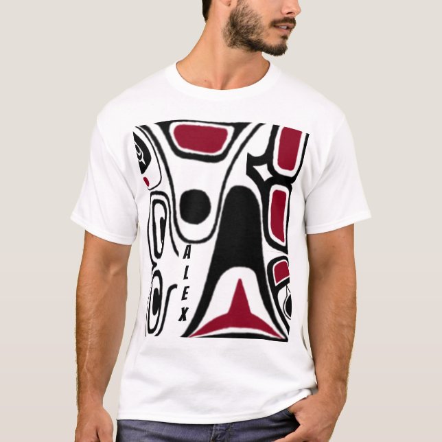 Anpassadespäckhuggareskjorta T Shirt (Framsida)