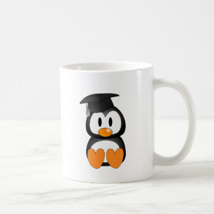 Anpassadestudentenpingvin Kaffemugg