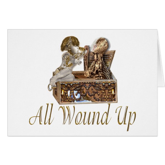 Anpassadet All Wound Up OBS Kort (Framsidan Horizontal)