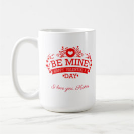 Anpassadet Alla hjärtans dag i Kärlek Två-Tonad Mugg