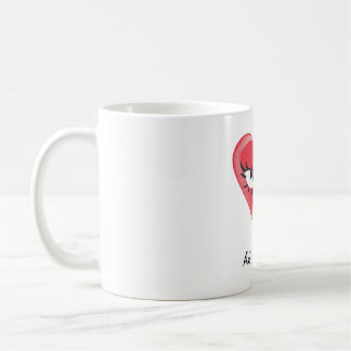Anpassadet Alla hjärtans dag Kaffe Mugg