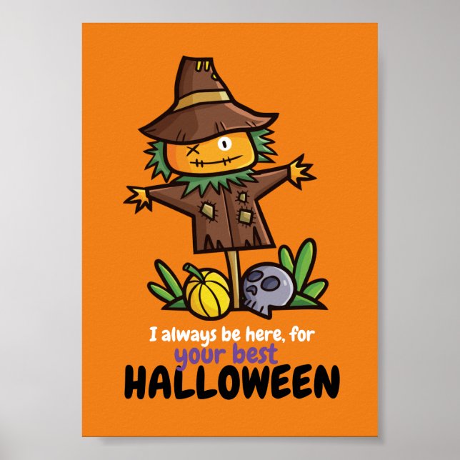 Anpassadet är alltid det bästa Halloween Poster (Framsidan)