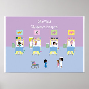 Anpassadet Barns sjukhus Poster