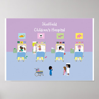 Anpassadet Barns sjukhus Poster