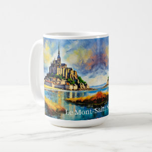 ANPASSADET BEAUX Le Mont-Saint Michel Kaffemugg