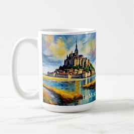 ANPASSADET BEAUX Le Mont-Saint Michel Kaffemugg