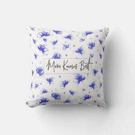 Anpassadet Bee Art Cushion | Gift för Mamma Kudde