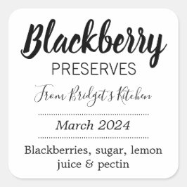 Anpassadet Bevarar BL_03sq-kvadratstreck Fyrkantigt Klistermärke