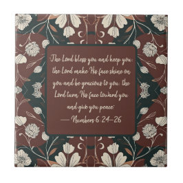 Anpassadet Blå för höstnadernas nollor-Blommar Kakelplatta