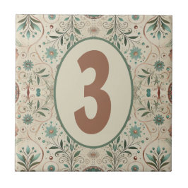 Anpassadet Boho Herb Kakelplatta