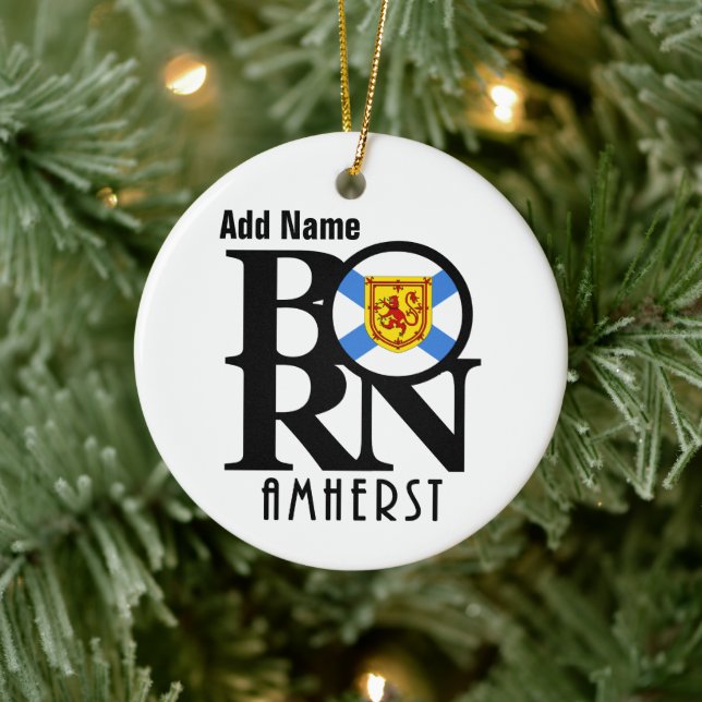 Anpassadet BORN Amherst Julgransprydnad Keramik (Träd)