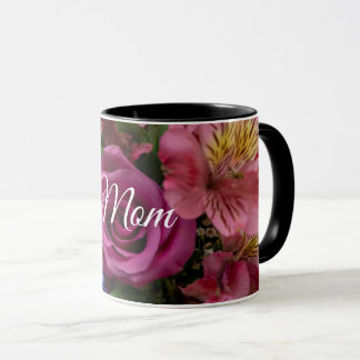 Anpassadet Bouquet of Flowers Mugg