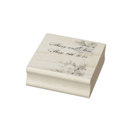 Anpassadet bröllop gumberstämpel stämpel