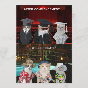 Anpassadet Cats Studentfest Inbjudan