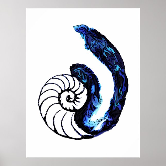 Anpassadet Cosima Tattoo Orphan Black - bakgrund Poster (Framsidan)