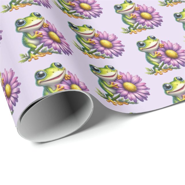 Anpassadet Cute älskare party Presentpapper (Rullad Hörn)