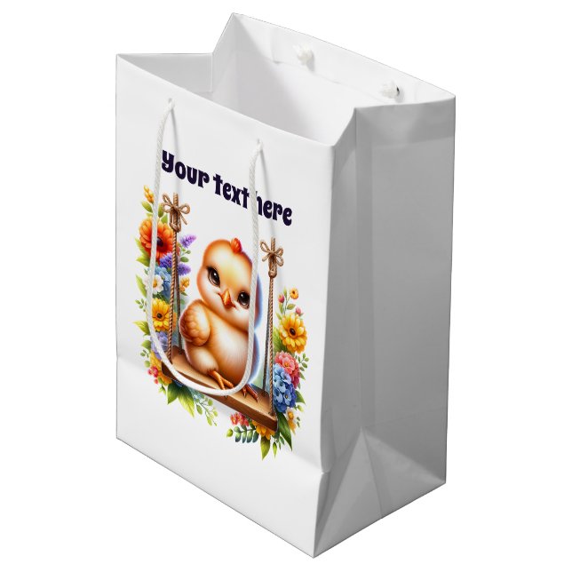 Anpassadet Cute baby chick (Framsidan Vinklad)