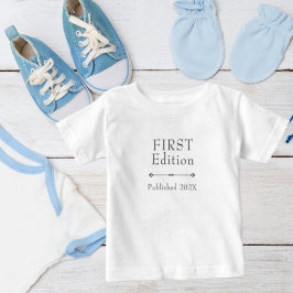 Anpassadet Cute First Edition T Shirt