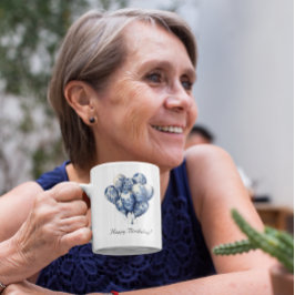 Anpassadet Delft Blue Balloons Mugg