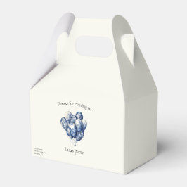 Anpassadet Delft Blue Balloons Presentaskar