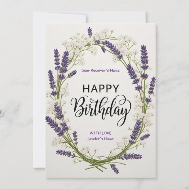 Anpassadet Digital djungel Julkort (Framsida)