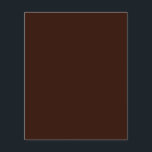 Anpassadet Djup Rik Brown färg Flygblad<br><div class="desc">Den här snyggten i anpassningsbar är i rik en djup chokladbrun färg-bakgrund för dig själv eller som en gåva som gör ett intryck i tillfällen. Klicka på knappen "Anpassa den!" om du vill visa verktyg om du vill anpassa den här produkten med hjälp av en textredigerare och en bildinläsare. Inledning...</div>