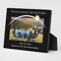 Anpassadet Eclipse Photo plaque