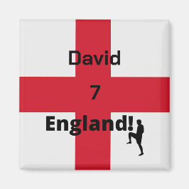 Anpassadet Engelska fotbollsspelare Magnet