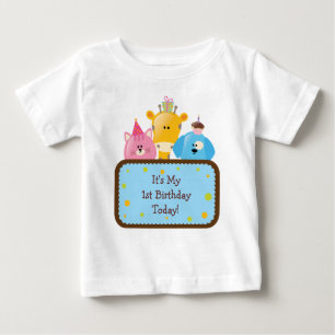 Anpassadet Fågeldjur i Cute Tecknad T-shirt