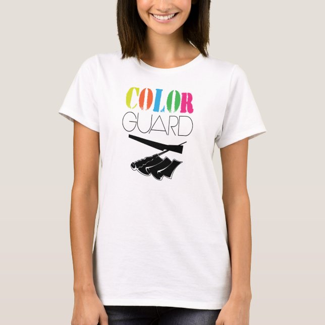 Anpassadet färg Guard Tee Shirt (Framsida)