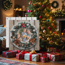 Anpassadet "Farmhouse Wandan Family Jul"