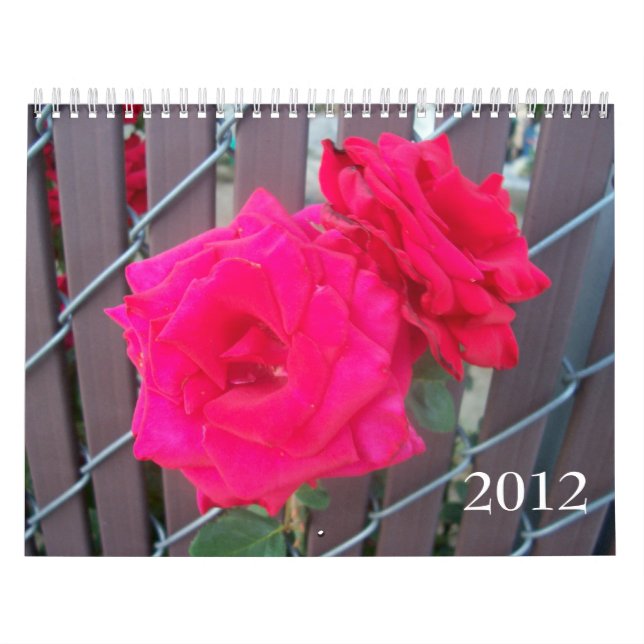 Anpassadet Favorite Flowers Photos Kalender (Omslag)