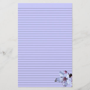 Anpassadet Fintvätt - linje Brevpapper