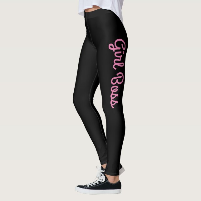 Anpassadet Flickan Chef Leggings (Vänster)