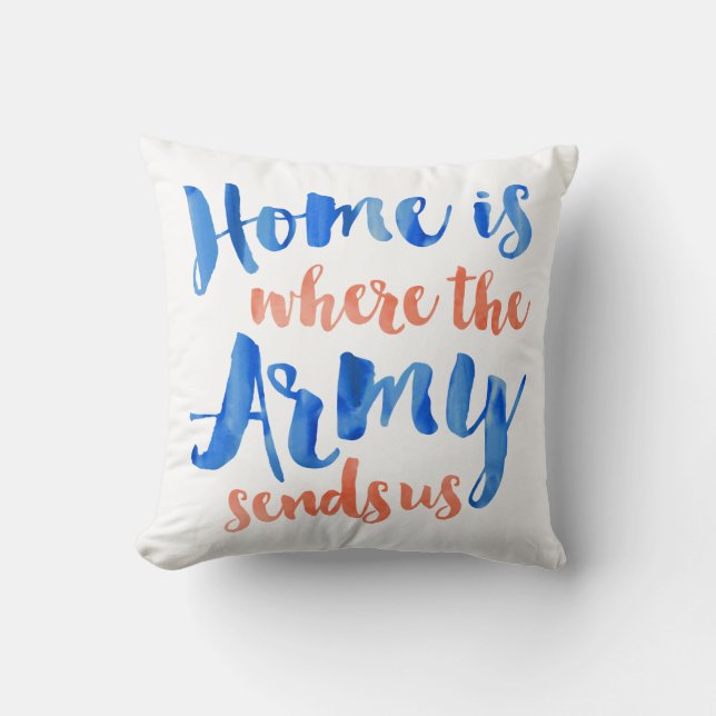 Anpassadet för arméarbetsuppgiftstation kudder kudde (Framsida)