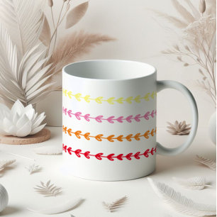 Anpassadet för Cute Löv Line Kaffemugg