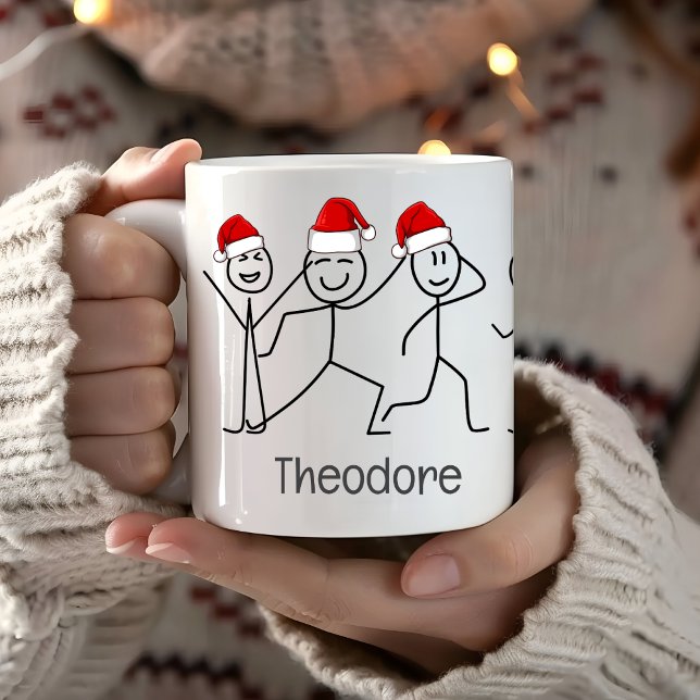 Anpassadet för julhögtider, säsongsgåva, Helgdag Kaffemugg (Skapare uppladdad)
