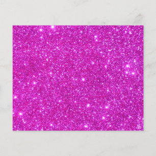 Anpassadet för rosa Glitter Gnistra Flygblad