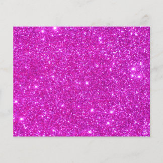 Anpassadet för rosa Glitter Gnistra Flygblad