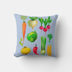 Anpassadet Garden Vegetables Kudde
